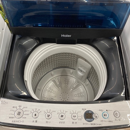 【1年保証付き！】Haierの全自動洗濯機のご紹介です♫