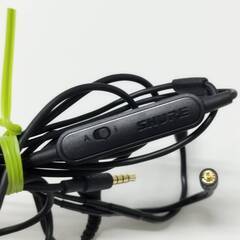 【美品】SHURE RMCE-UNI リモート+マイク搭載 3.5mm イヤホンケーブルの画像