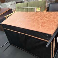 未使用品‼　萩原　ヴィンテージ風　2人用ソファ－の画像