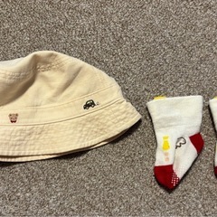 ベビー帽子、靴下の画像