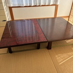 ローテーブル　2台セット　の画像