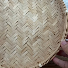 無印　ざる　浅型　　の画像