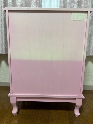 ベルーナ 姫系 ミルキーピンク プリンセス 幅60cm 猫脚 ベルーナ