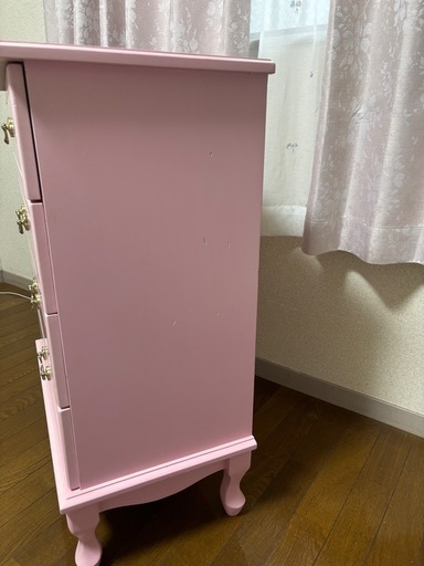 ベルーナ 姫系 ミルキーピンク プリンセス 幅60cm 猫脚 ベルーナ 姫系 ミルキーピンク プリンセス 幅60cm 猫脚 (ぽっぽ