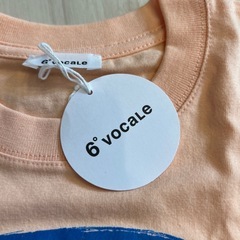 サーモンピンクTシャツ　サイズ120の画像