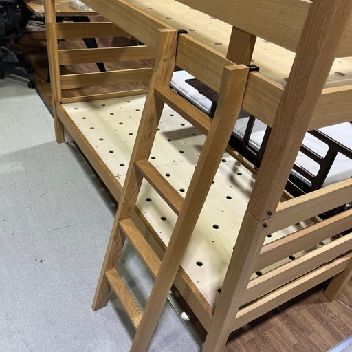 2段ベッド！無印良品