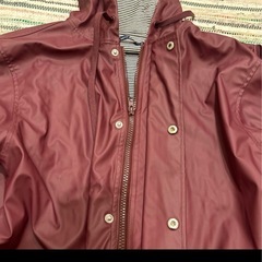 PETIT BATEAU ワインレッド ヨットパーカー　サイズsの画像