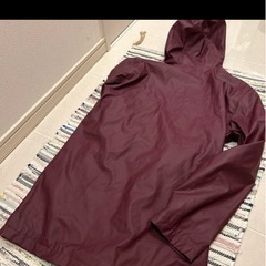 PETIT BATEAU ワインレッド ヨットパーカー　サイズsの画像