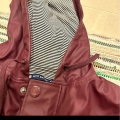 PETIT BATEAU ワインレッド ヨットパーカー　サイズsの画像