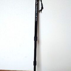 歩行補助つえ　黒　長さ調節可の画像