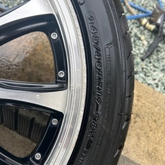 20アルファード　20ヴェルファイア　アルミホイール　タイヤ　セット　245/40ZR19　の画像