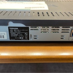 (取引中)東芝 レグザ用 USB HDD ハードディスク  タイムシフトマシン THD-250T1 2.5TBの画像