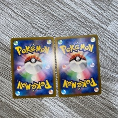 ポケモンカード ２枚の画像