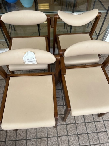 起立木工　4脚セット