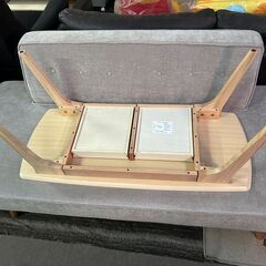 未使用品‼　萩原　引き出し付きロ－テ－ブルの画像