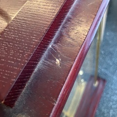 サ2510-147 セイコー (SEIKO)　クォーツ式置時計 キズ汚れ有り 動作確認済み
の画像