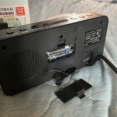 audio comm クロックラジオの画像