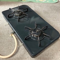 ガスコンロ　2口　都市ガス用の画像
