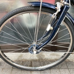 電動自転車 3607 ブリヂストン アシスタポルク 26インチ ネイビーの画像