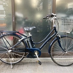 電動自転車 3607 ブリヂストン アシスタポルク 26インチ ネイビーの画像