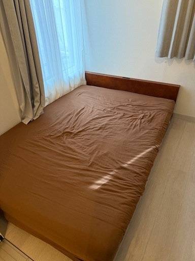 ダブルベット(フレームとマットレス)