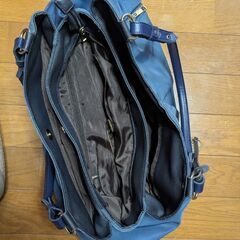 トートバック　ブルーの画像