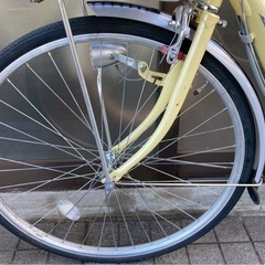電動自転車 3556 ヤマハ PAS 26インチ アイボリーの画像