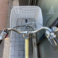 電動自転車 3556 ヤマハ PAS 26インチ アイボリーの画像