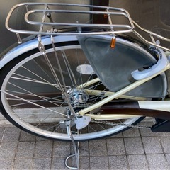 電動自転車 3556 ヤマハ PAS 26インチ アイボリーの画像