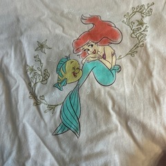 プリンセスとアリエルのTシャツ
の画像