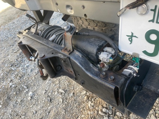 トヨタ純正ウインチ　12V ランクルオプション