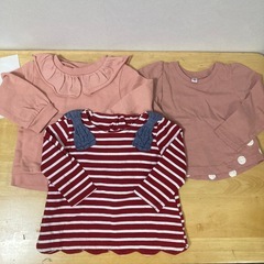 80サイズ/ベビー服/女の子服/10点の画像