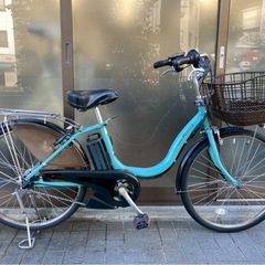 電動自転車 3645 ブリヂストン アシスタ 24インチ ミントグリーンの画像