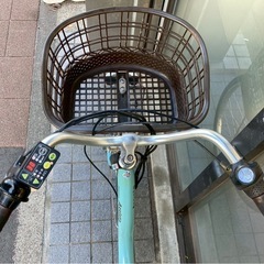 電動自転車 3645 ブリヂストン アシスタ 24インチ ミントグリーンの画像
