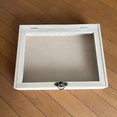 ハンドメイド　ガラスケースの画像