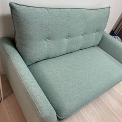 【ソファー】ほぼ未使用/2人掛けの画像