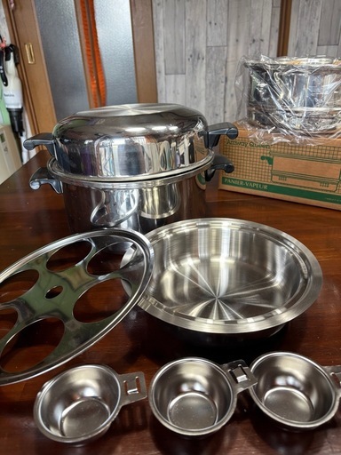 最終値下げ‼️新品、未使用‼️アムウェイクィーン6Lシチューパンセット