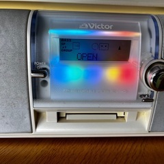 ビクターCD.MD.カセットコンポの画像
