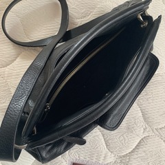 本革黒バックの画像