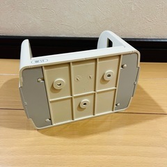 カバー付きトイレットペーパーホルダー アイボリーの画像
