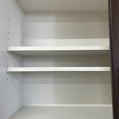 ロ 2510-231 キッチンボード 上下分割 キズ 汚れありの画像