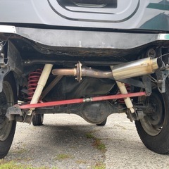 スズキ ジムニー ワイルドウインドJB23 4型 AT リフトアップ車 追加メーターの画像