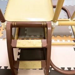 〈セール！！/美品/10月末まで〉ジャングルジム滑り台（説明書付き）　わくわくジャングルパーク　　の画像