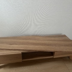 【テレビ台】収納付・天板可動式の画像