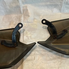 バイク　ナックルバイザー　左右セットの画像