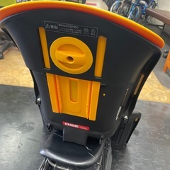 OGK オージーケー　自転車用リアチャイルドシート　RBC-011DX3 オレンジ
の画像