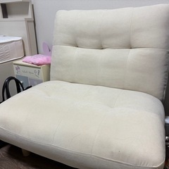 1人用ソファあげます！取りに来られる方どうぞの画像