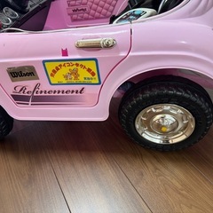 【動作OK】電動乗用ラジコンカー ピンク 女の子向け クラシックデザイン 子供 乗用玩具 結婚式や誕生日にも♪の画像