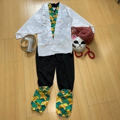 子供用　鬼滅の刃　錆兎コスプレ