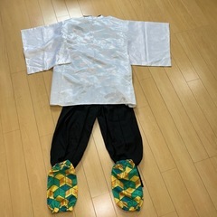 子供用　鬼滅の刃　錆兎コスプレの画像